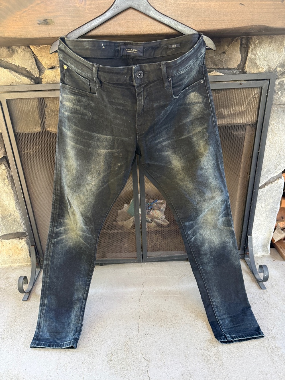 Scotch & Soda Black Slim Jeans – Excellent Condition